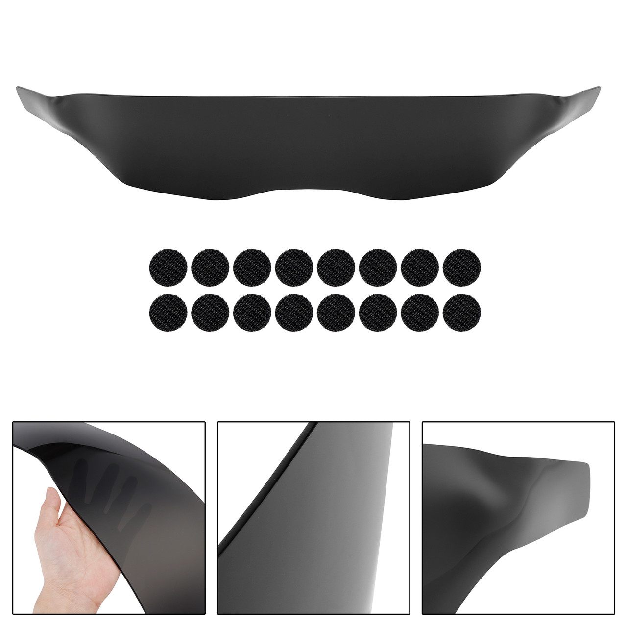 2024-2025 Touring Road Glide CVO 117 121 Front Headlight Lens Protection Cover Black Generic