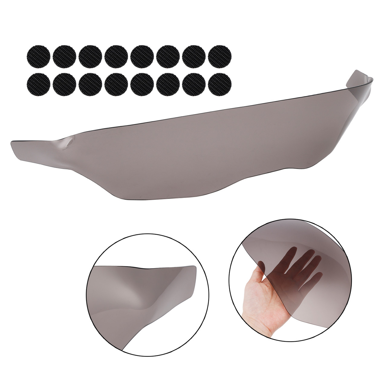 2024-2025 Touring Road Glide CVO 117 121 Front Headlight Lens Protection Cover Smoke Generic