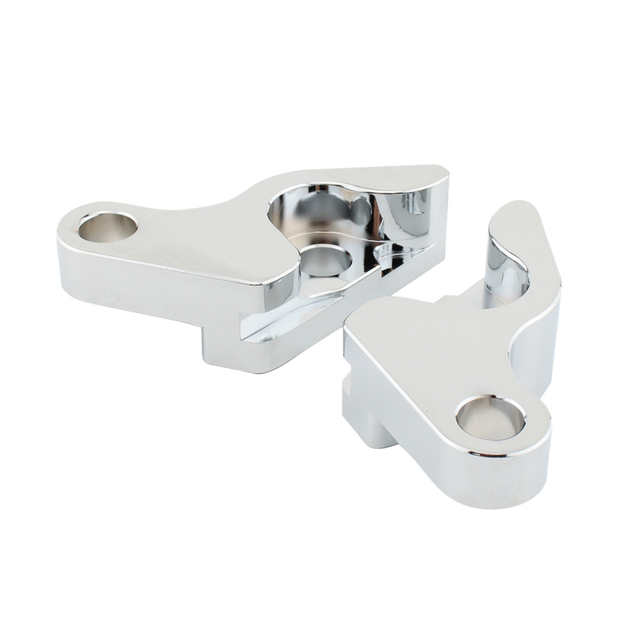 2002-2017 HARLEY VRSC V-ROD 1" Shock Lowering Kit Silver Generic