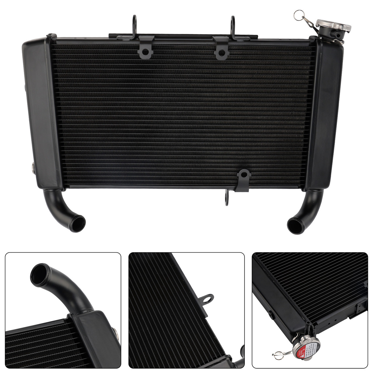 2024-2025 HONDA CBR650R Radiator Cooler Cooling Black Generic