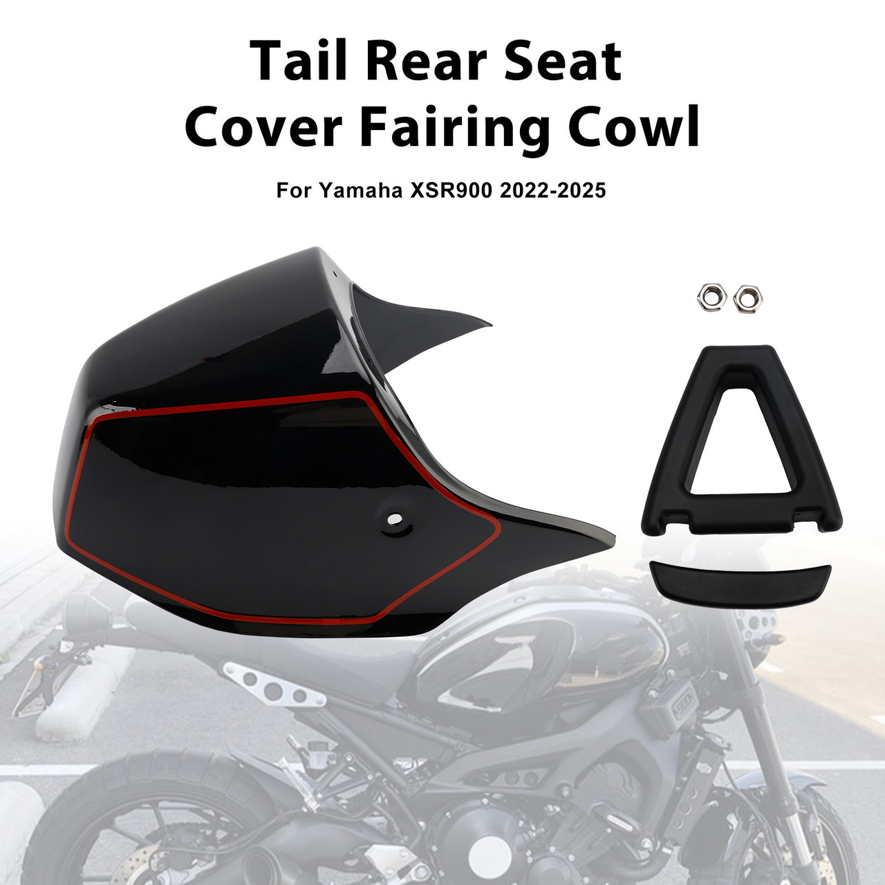 2025-2026 Kawasaki Z900 Z900SE Tail Rear Seat Fairing Cowl Matte Gray Generic
