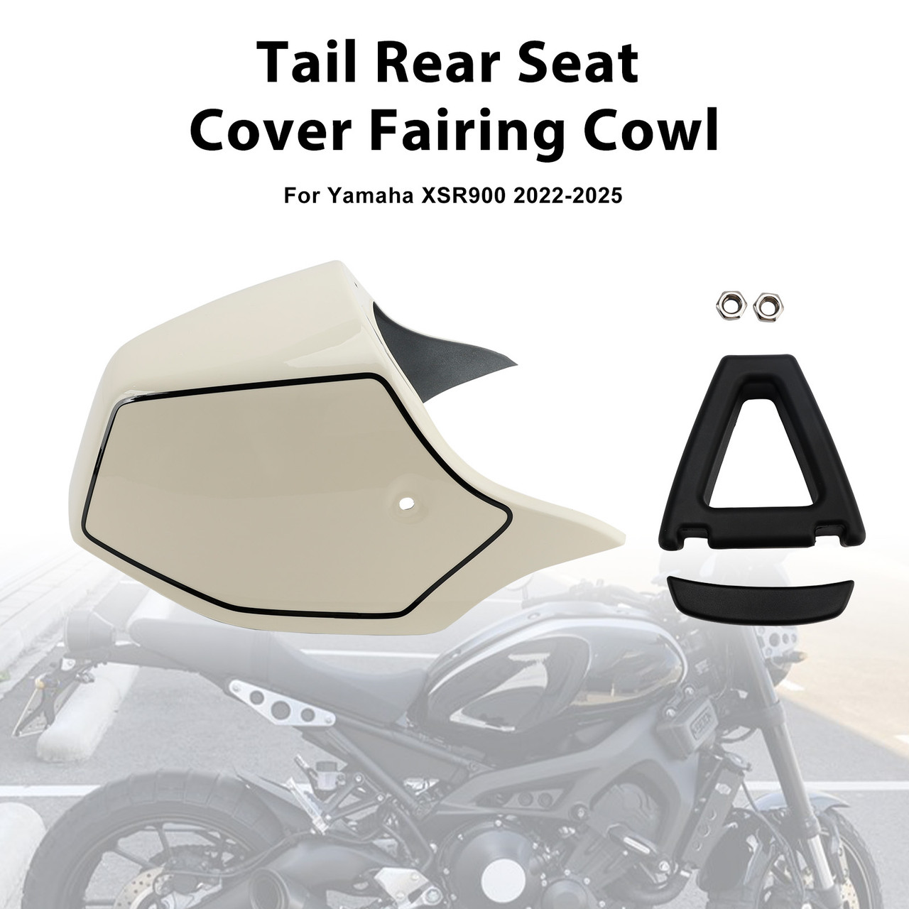 2022-2025 Yamaha XSR900 Tail Rear Seat Cover Fairing Cowl Carbon Generic