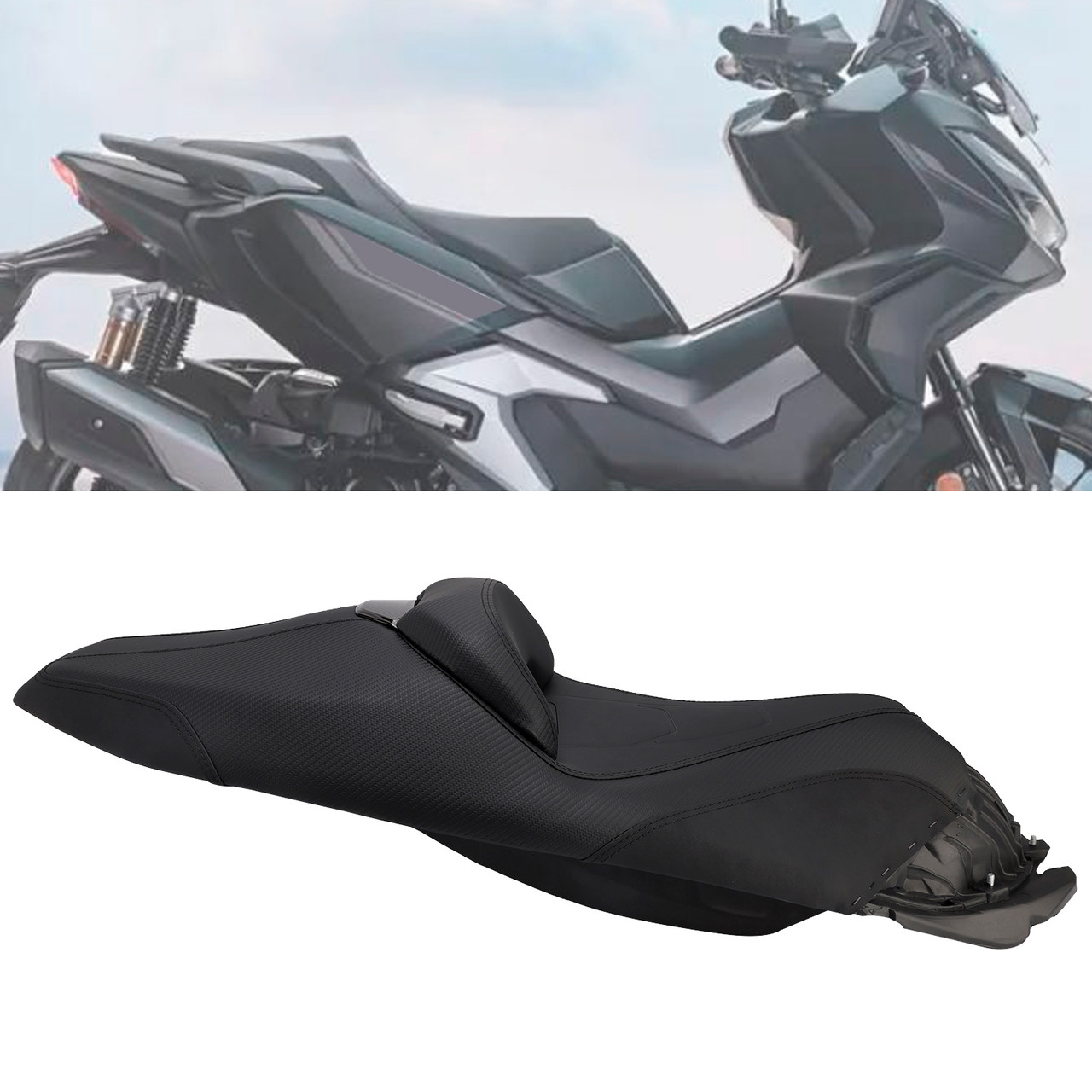 2024-2025 Suzuki V-Strom800 Dl800 Rider Passenger Seat Front Rear Lower Cushion Black Generic