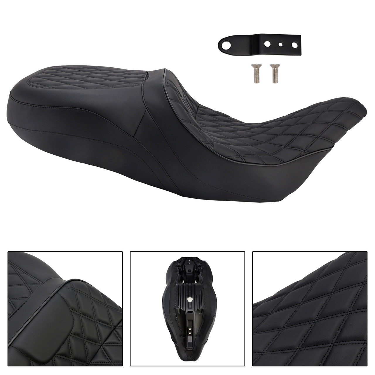 1997-2007 Touring Rider Passenger Seat Front Rear Cushion Diamond Generic