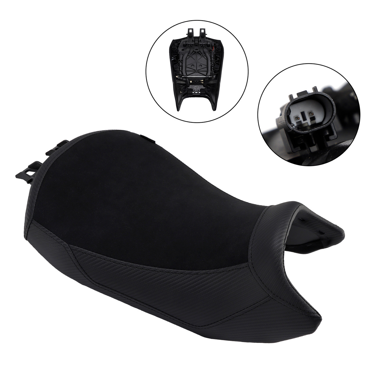 2024-2025 Bmw R1300Gs Rider Passenger Seat Front Rear Lower Cushion Black Generic