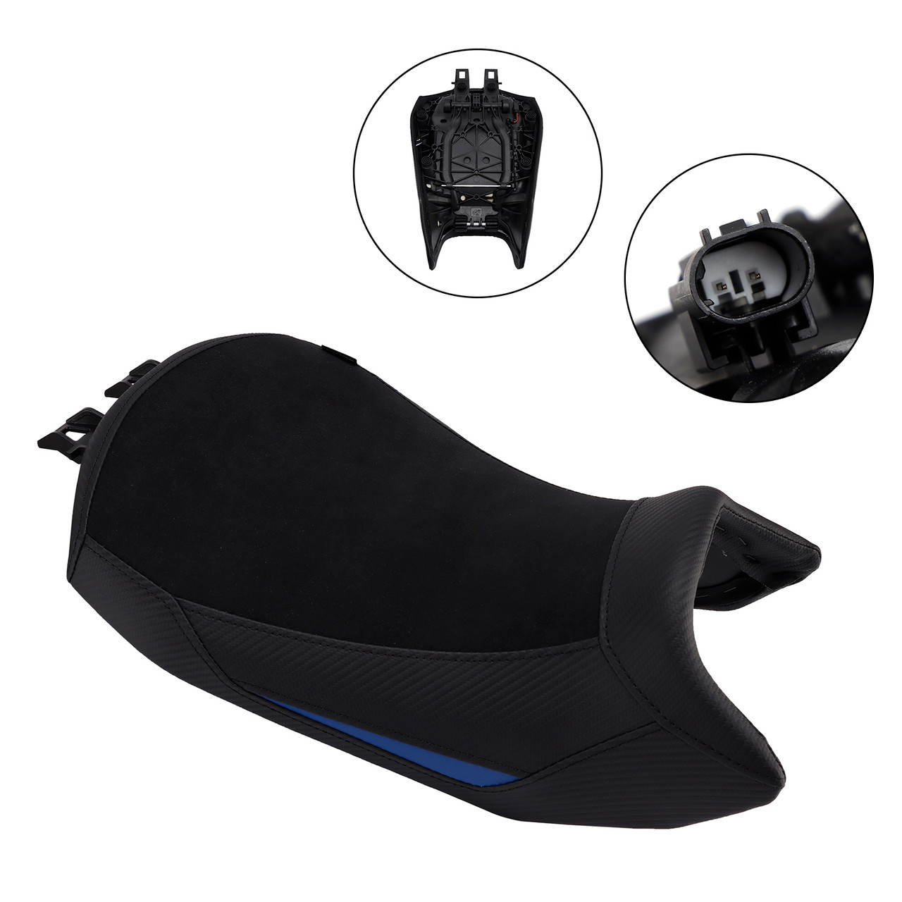 2024-2025 Bmw R1300Gs Rider Passenger Seat Front Rear Lower Cushion Blue Generic