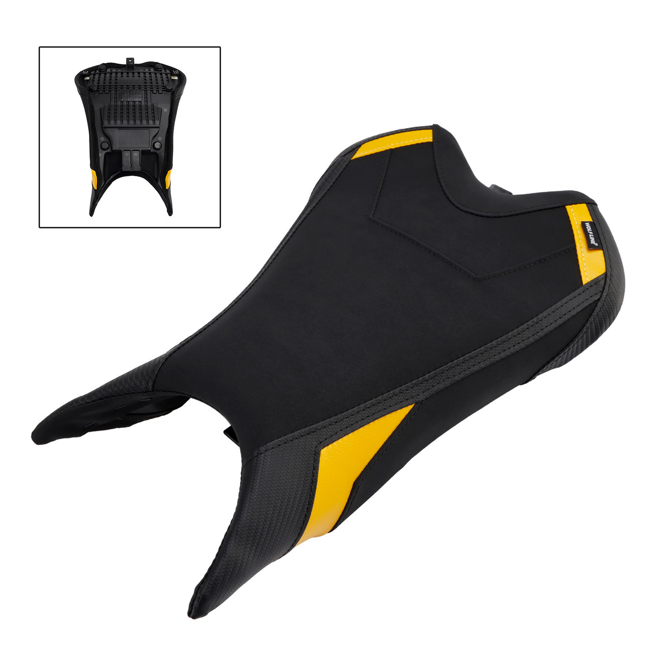 2023-2025 Triumph Street Triple 765R 765Rs Front Raider Seat Driver Cushion Pu Yellow B Generic