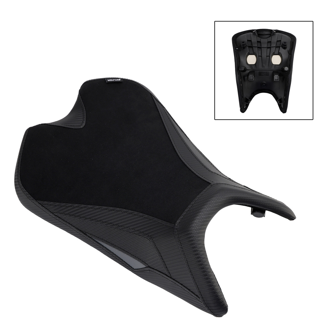 2024-2025 Aprilia Rs457 Front Raider Seat Driver Cushion Lower Gray Generic