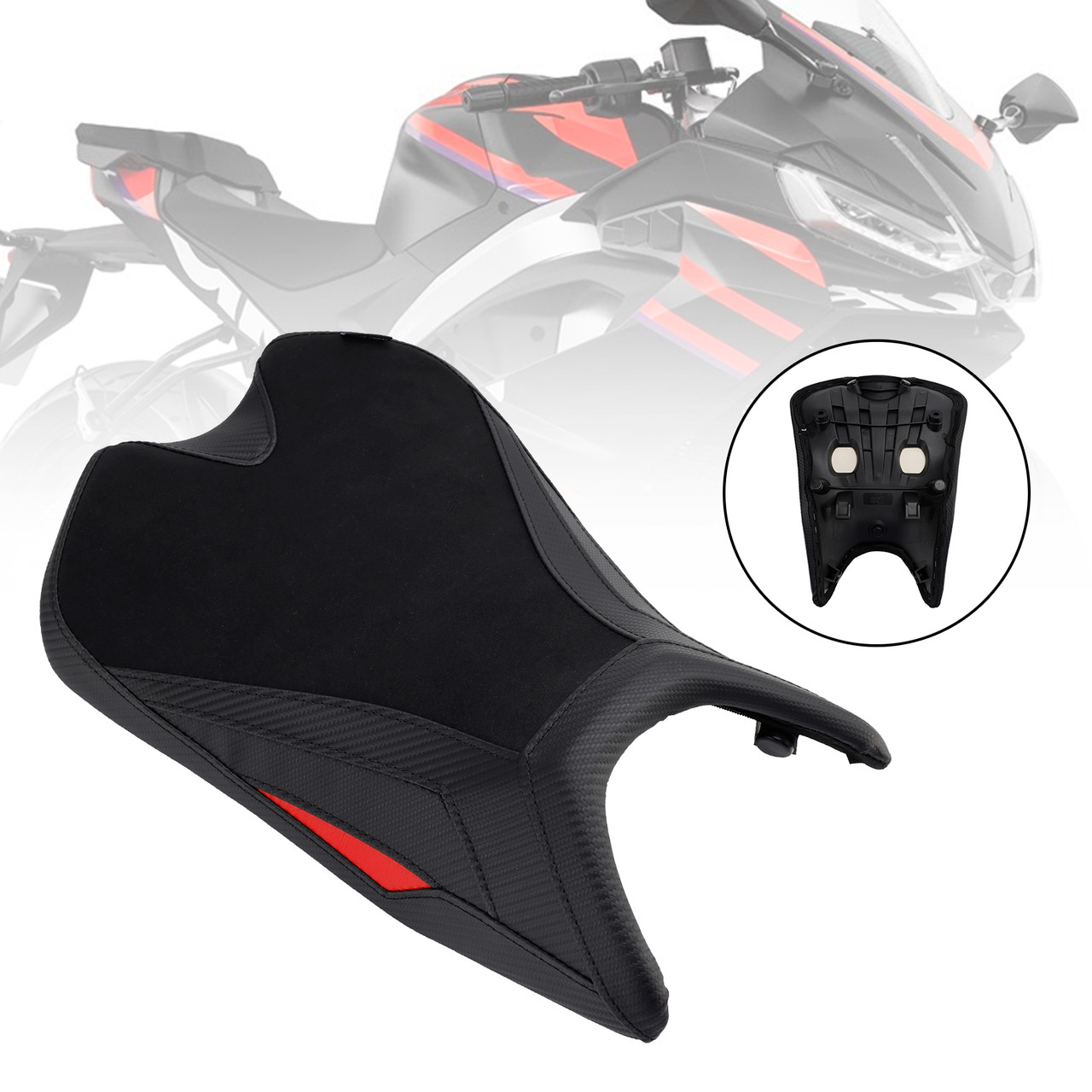 2024-2025 Aprilia Rs457 Front Raider Seat Driver Cushion Lower Green Generic