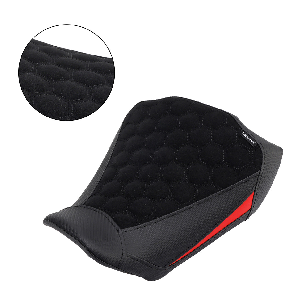 2024-2025 Honda Cbr650R Cb650R Lower Front Driver Raider Seat Pillion Saddle Red B Generic