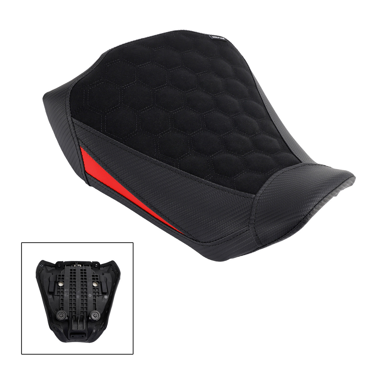 2024-2025 Honda Cbr650R Cb650R Lower Front Driver Raider Seat Pillion Saddle Red B Generic