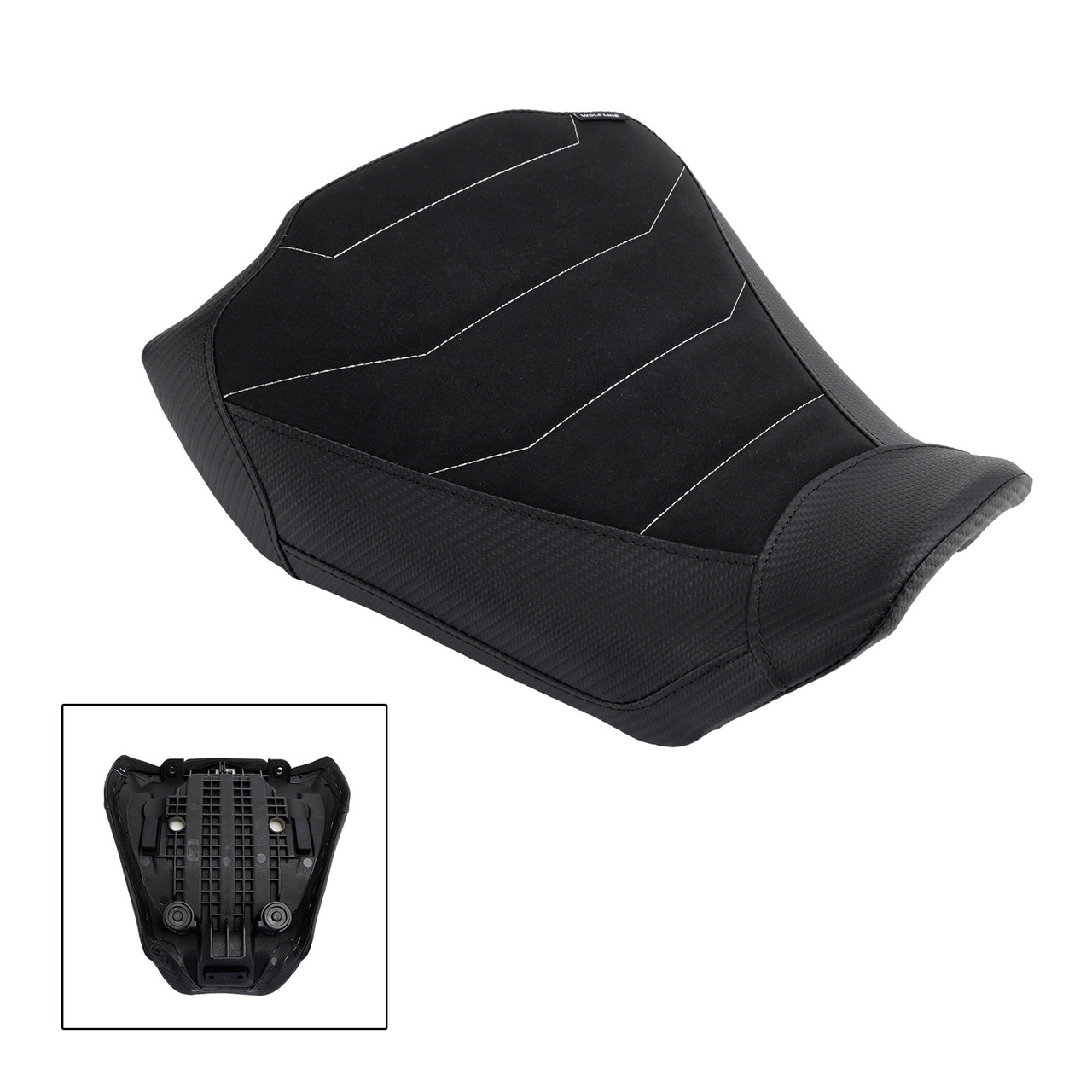 2024-2025 Honda Cbr650R Cb650R Lower Front Driver Raider Seat Pillion Saddle Black B Generic