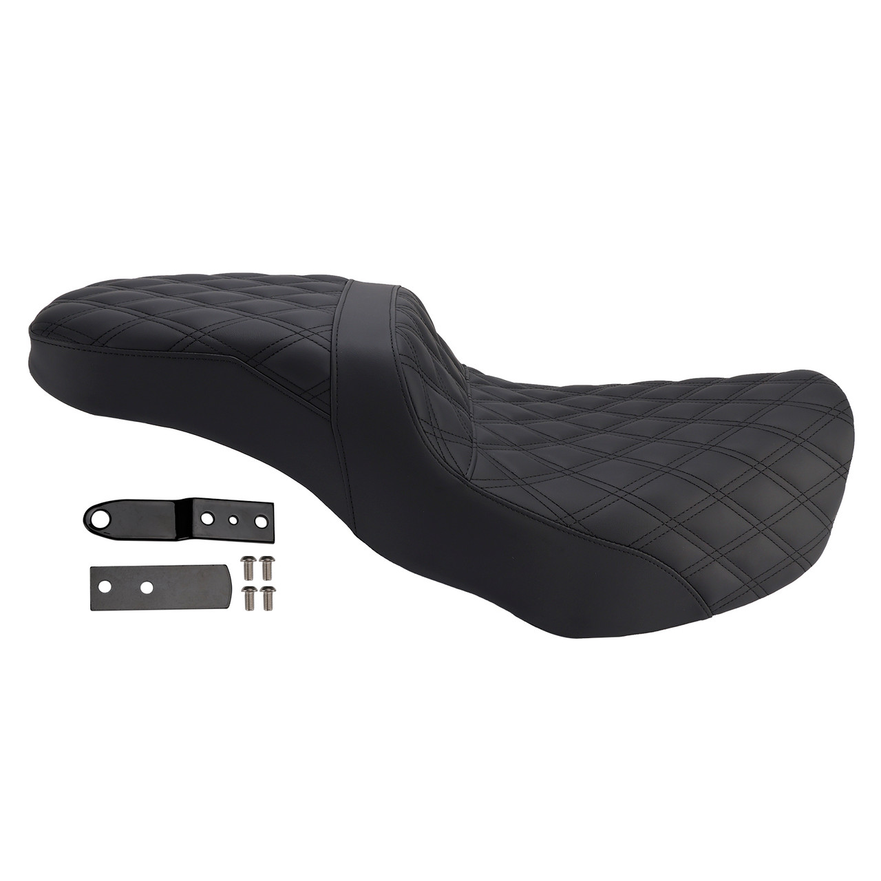 2006-2017 Dyna Fxd FLD Street Bob FXDB Fat Bob FXDF Rider Passenger Seat Front Rear Cushion Diamond Generic