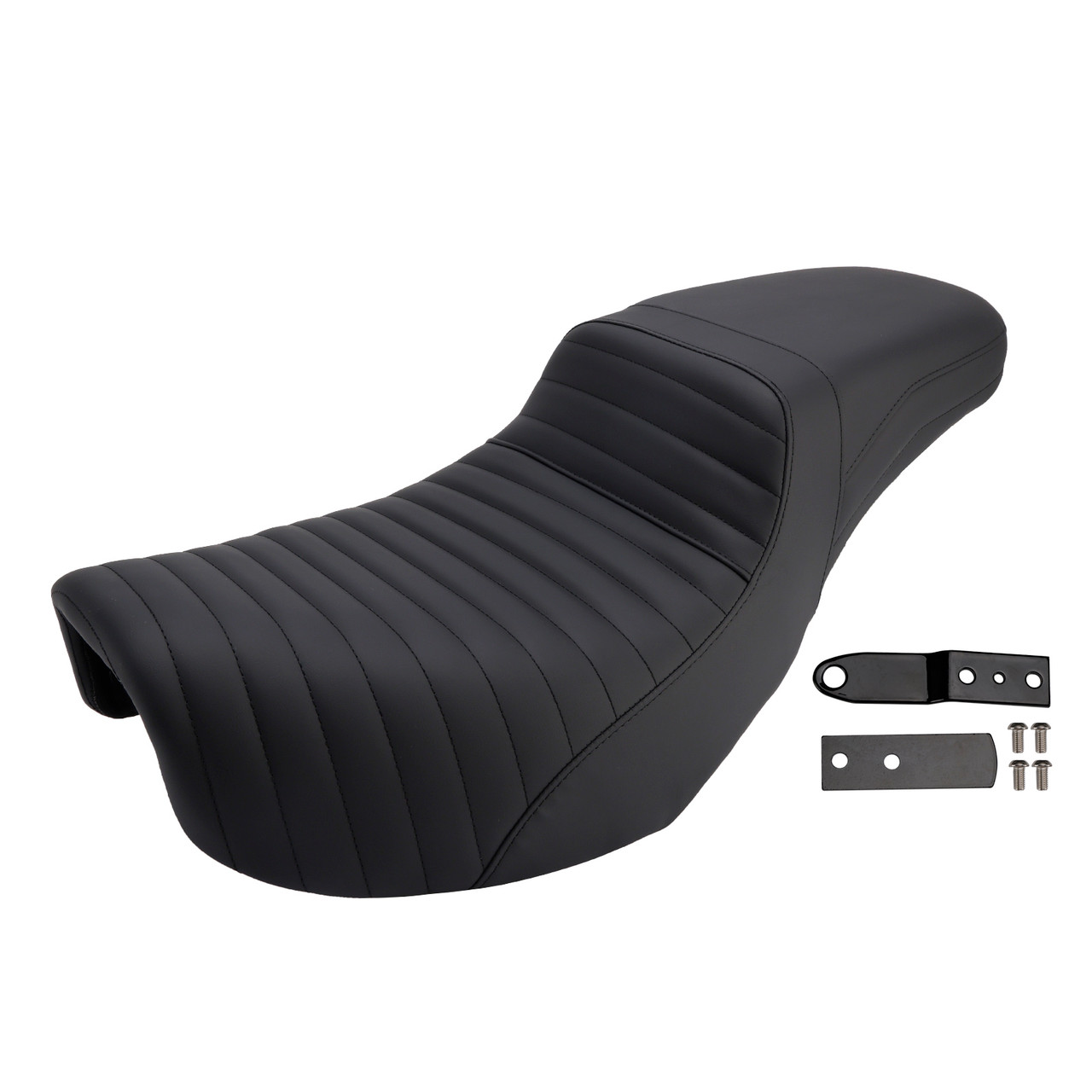 2006-2017 Dyna Fxd FLD Street Bob FXDB Fat Bob FXDF Rider Passenger Seat Front Rear Cushion Ribbed Generic