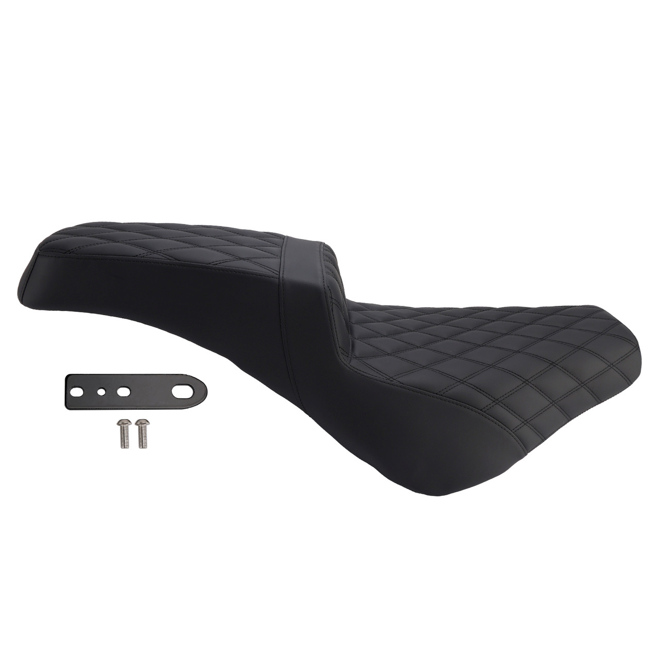 2018-2024 Softail Standard Slim Deluxe Rider Passenger Seat Front Rear Cushion Diamond Generic