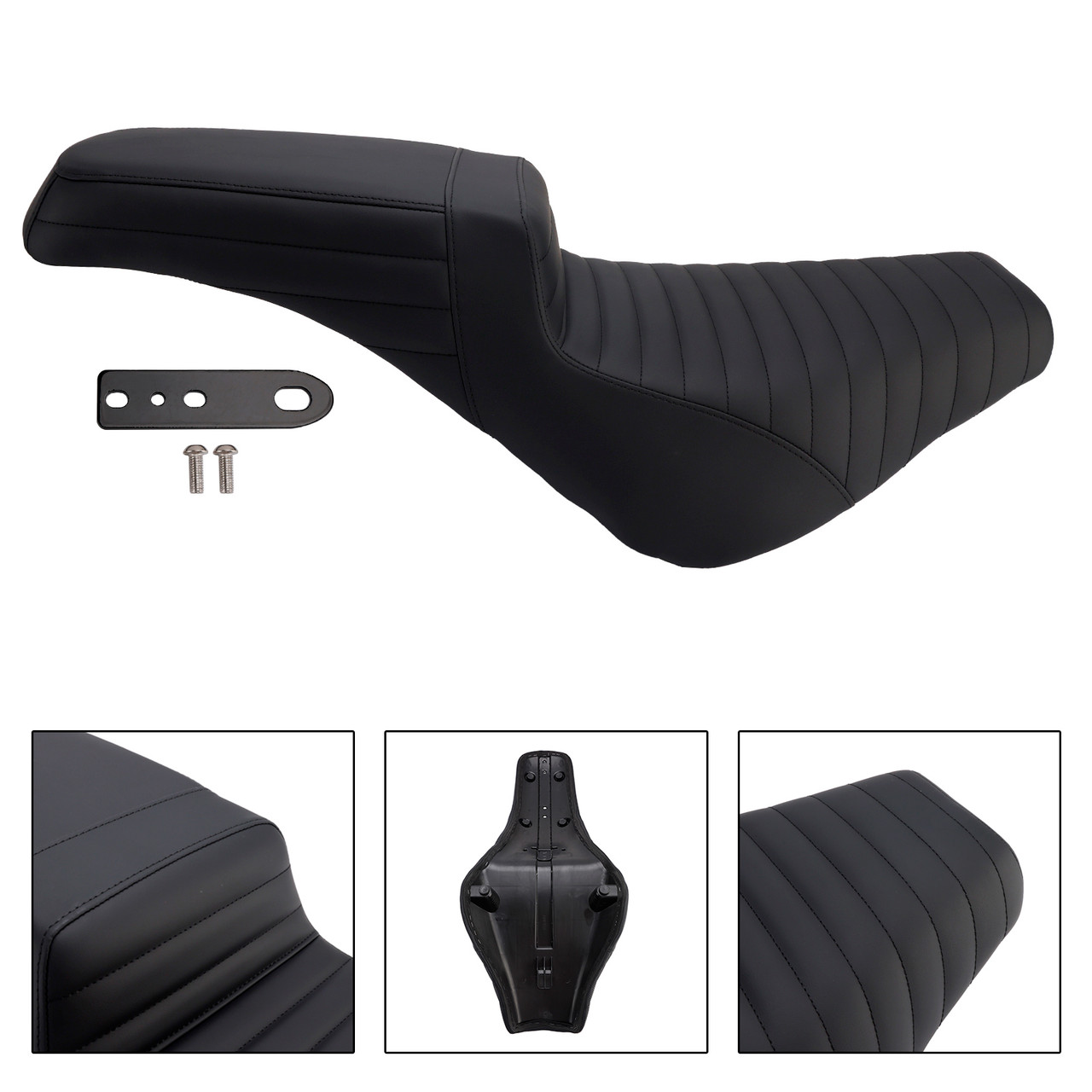 2018-2024 Softail Standard Slim Deluxe Rider Passenger Seat Front Rear Cushion Diamond Generic
