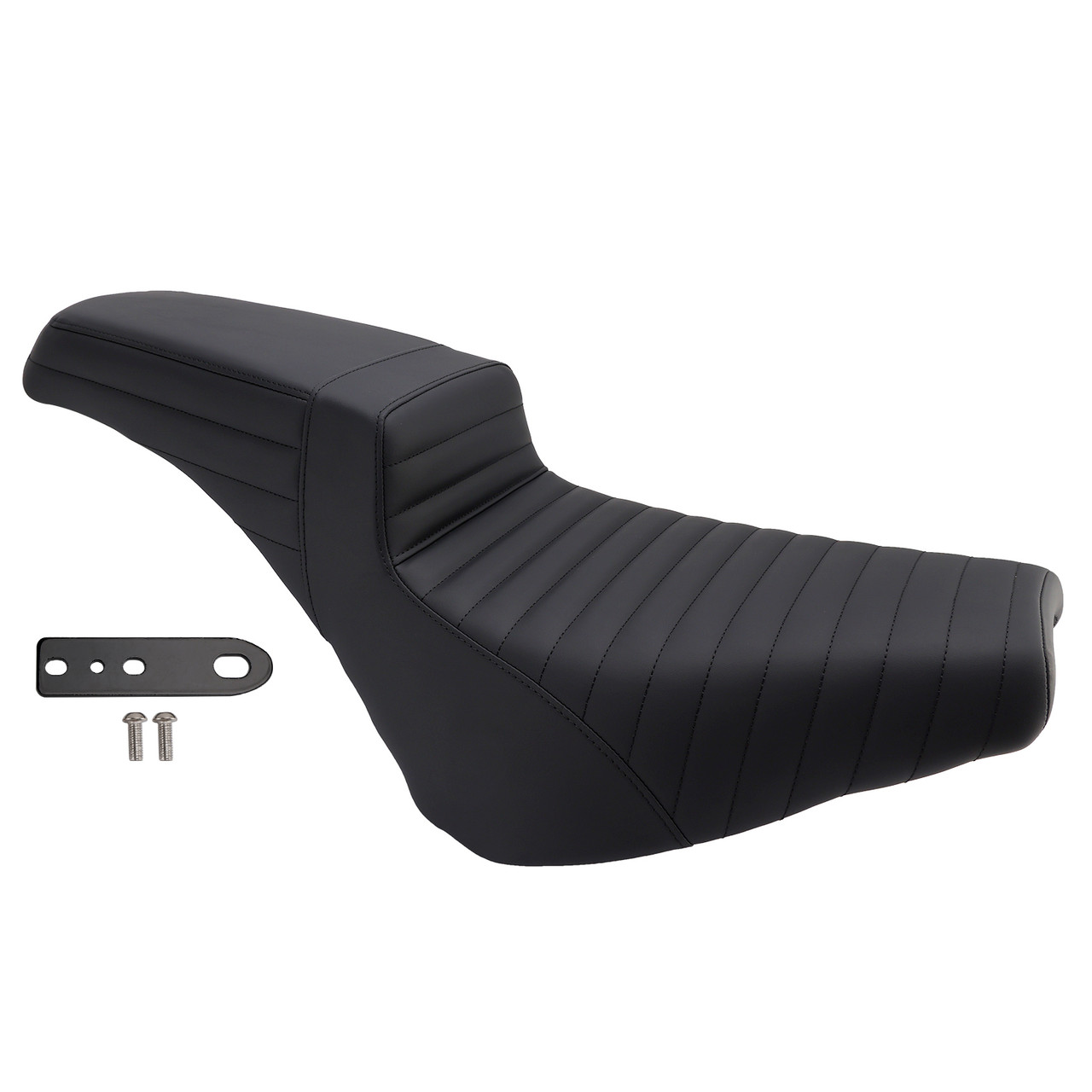 2018-2024 Softail Standard Slim Deluxe Rider Passenger Seat Front Rear Cushion Ribbed Generic