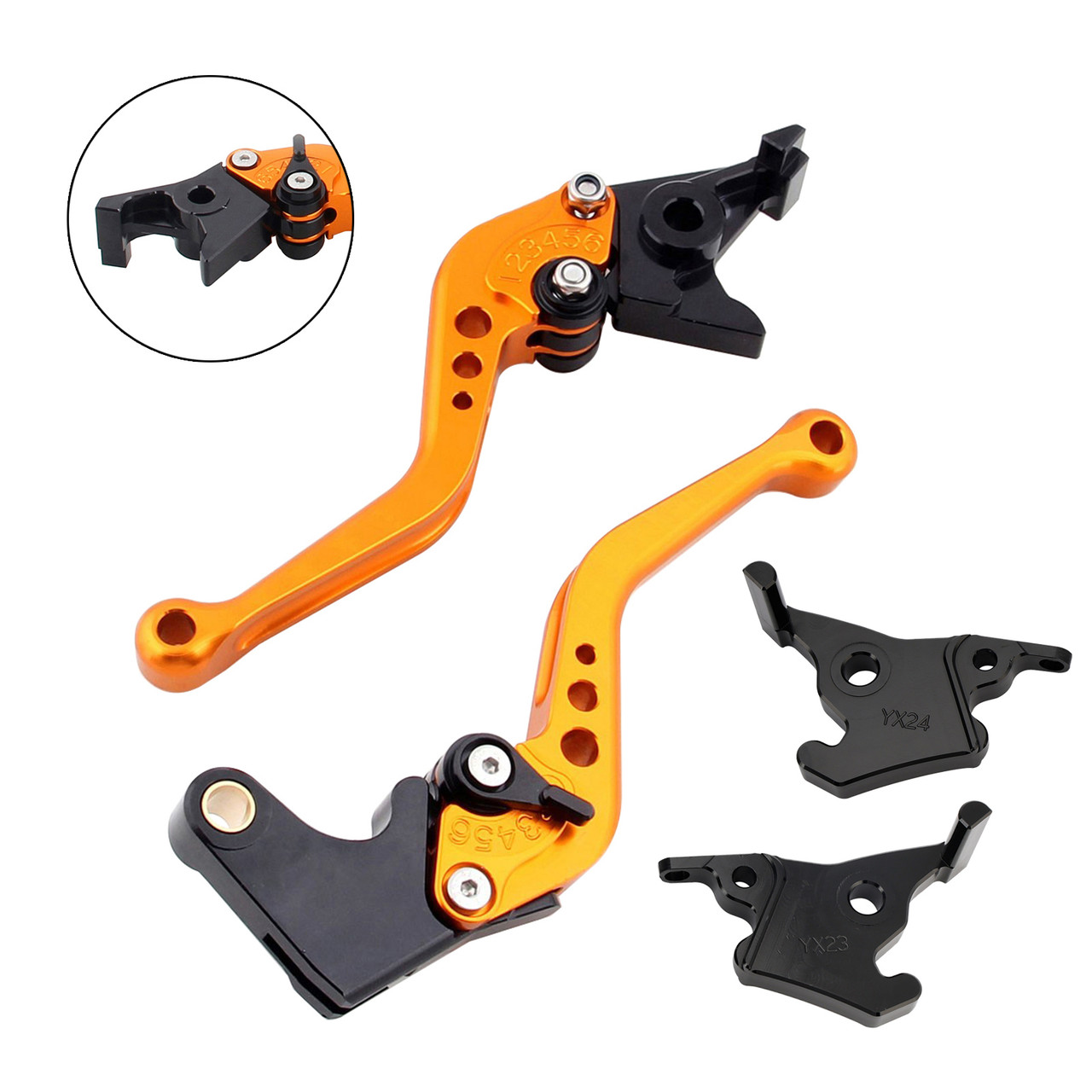 2023-2025 YAMAHA XMAX 300 NEW Short Clutch Brake Lever Blue Generic