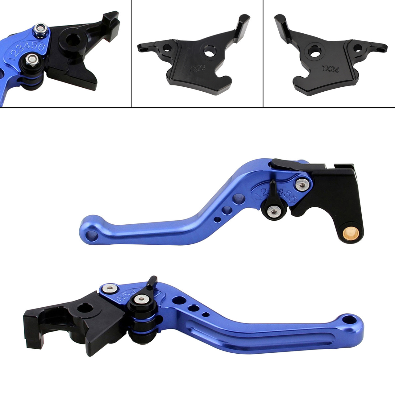 2023-2025 YAMAHA XMAX 300 NEW Short Clutch Brake Lever Blue Generic