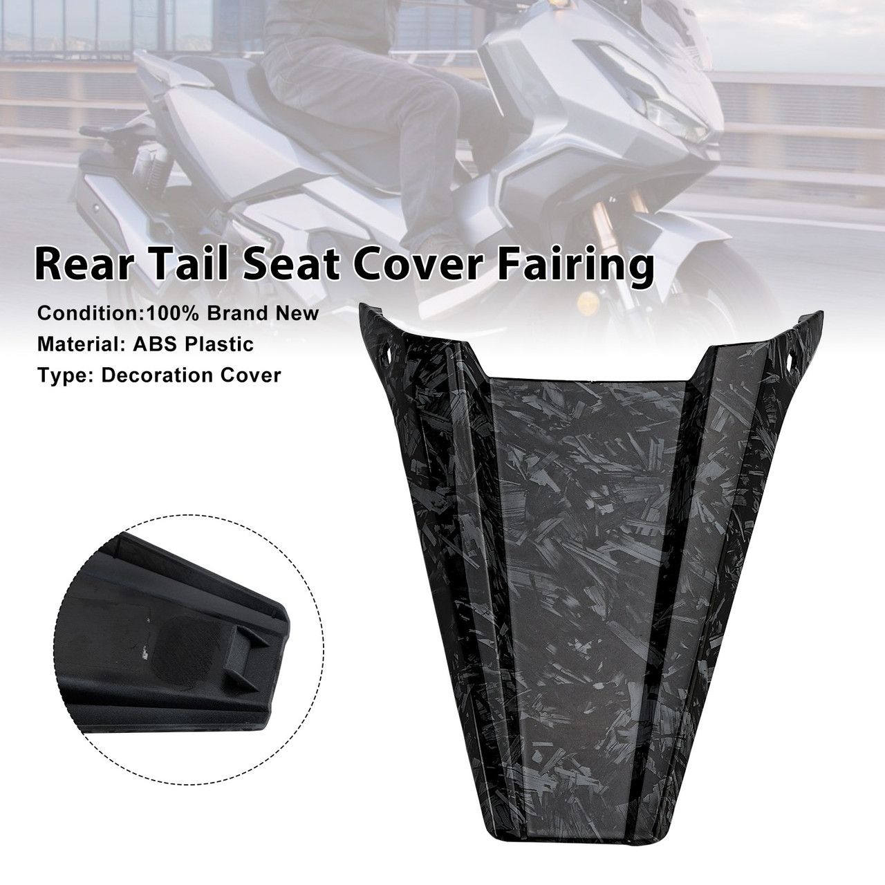 2022-2025 Honda ADV350 Rear Tail Seat Cover Fairing Forge Generic