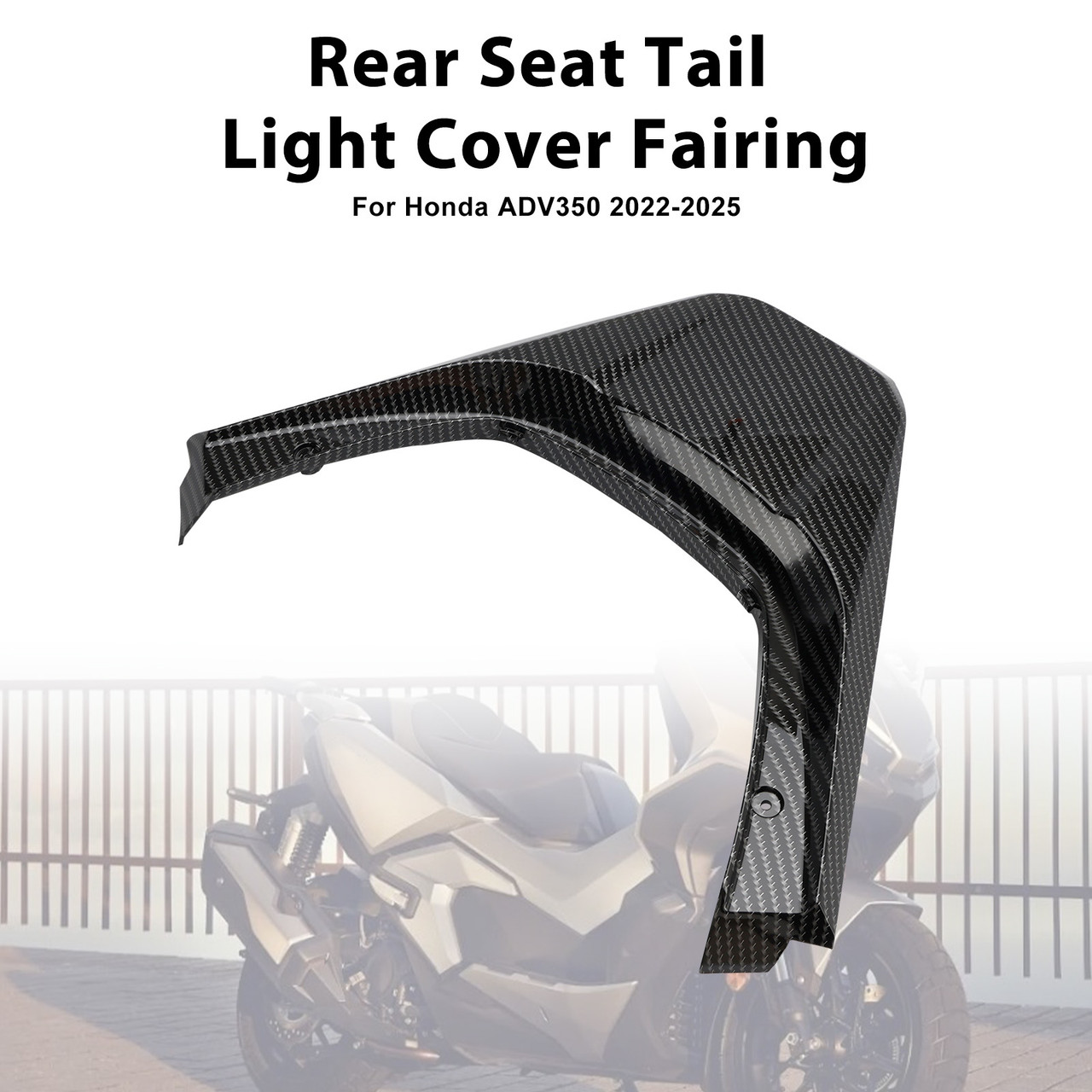 2022-2025 Honda ADV350 Rear Tail Seat Cover Fairing Forge Generic