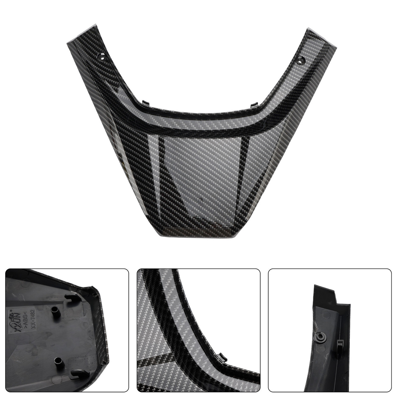 2022-2025 Honda ADV350 Rear Seat Tail Light Cover Fairing Carbon Generic