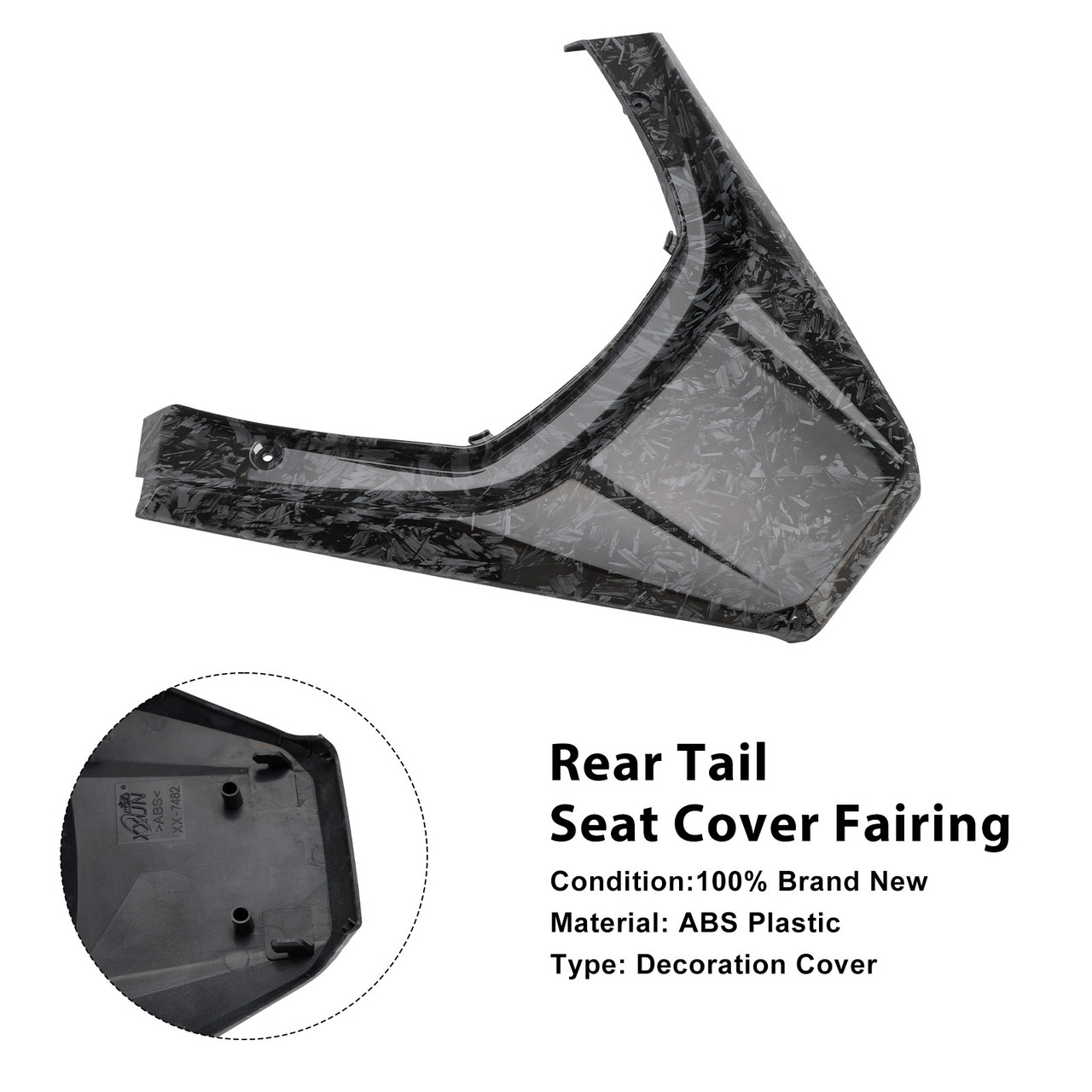 2022-2025 Honda ADV350 Rear Seat Tail Light Cover Fairing Forge Generic