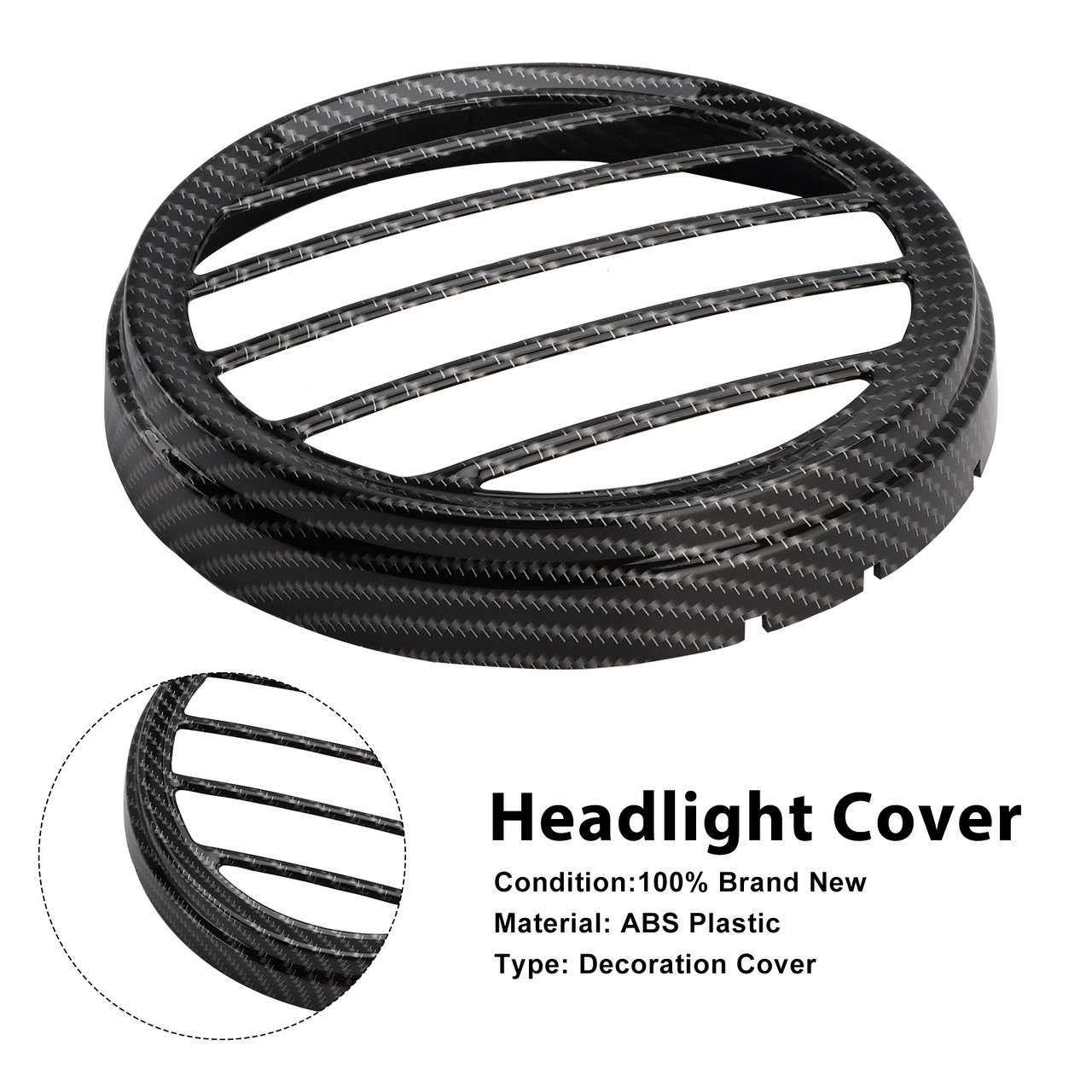 2022-2025 Yamaha XSR900 Front Nose Headlight Cover Fairing Carbon Generic