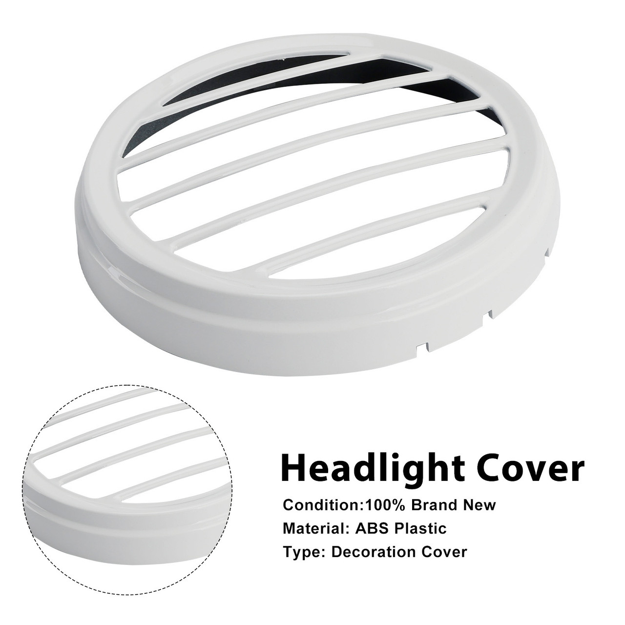 2022-2025 Yamaha XSR900 Front Nose Headlight Cover Fairing White Generic