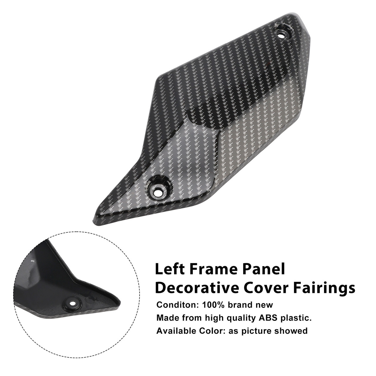 2021-2025 Honda X-ADV 750 Left Frame Panel Decorative Cover Fairings Carbon Generic