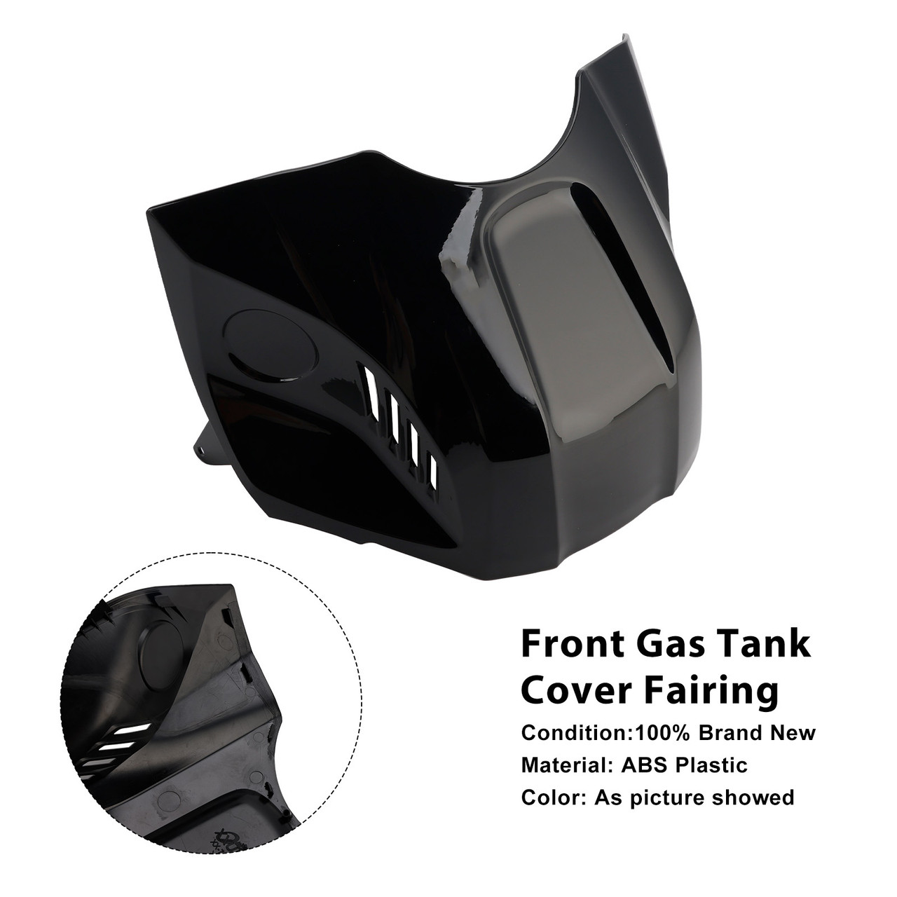2025-2026 Yamaha YZF-R3 YZF-R25 Front Gas Tank Cover Fairing Black Generic