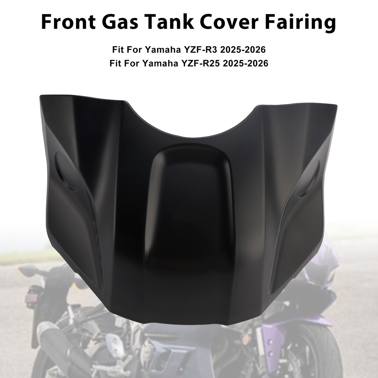 2025-2026 Yamaha YZF-R3 YZF-R25 Front Gas Tank Cover Fairing Carbon Generic