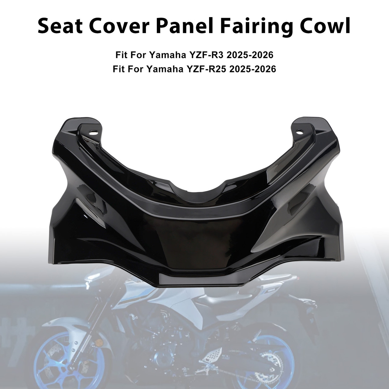 2025-2026 Yamaha YZF-R3 YZF-R25 Lower Engine Protection Plates Fairing Carbon Generic