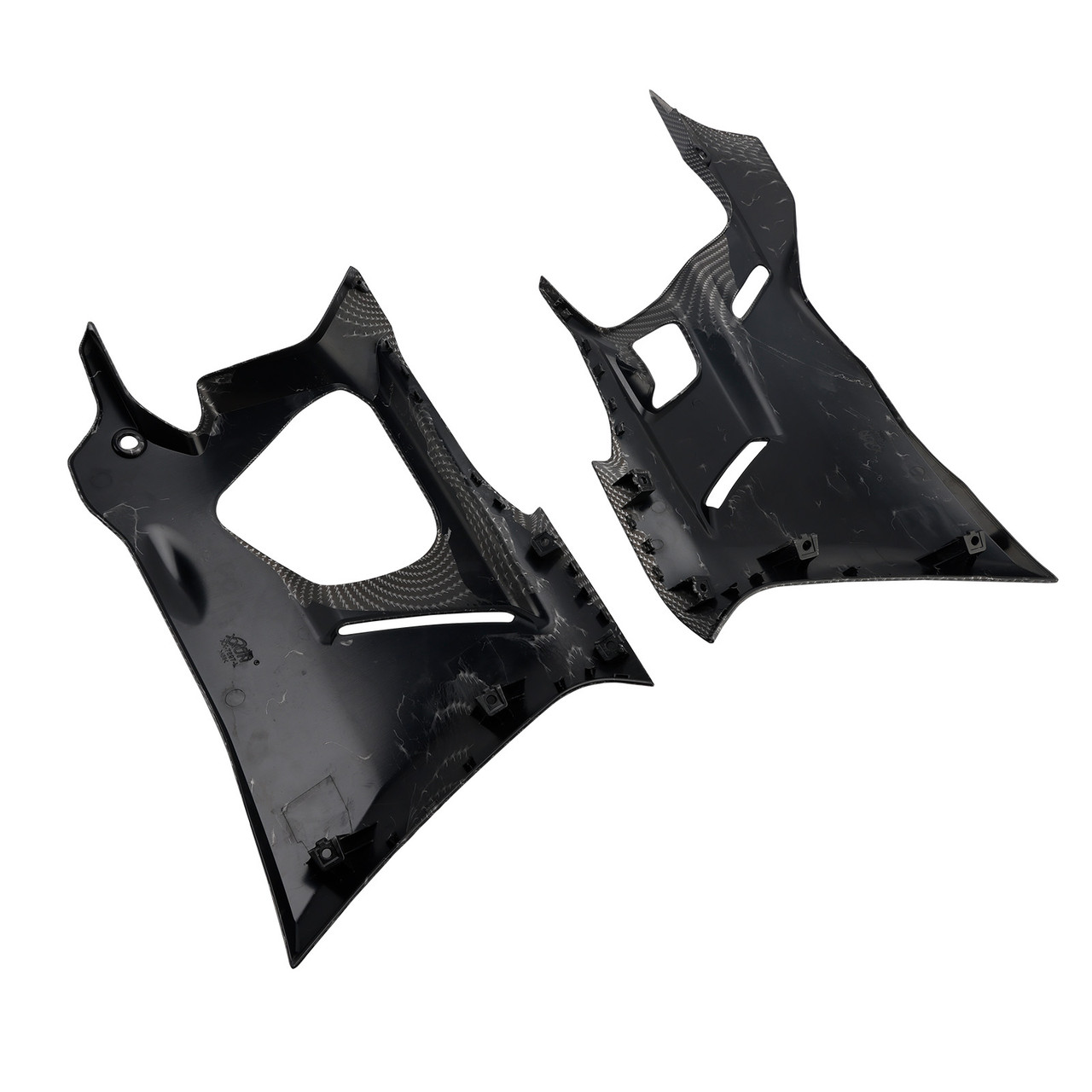 2025-2026 Yamaha YZF-R3 YZF-R25 Lower Engine Protection Plates Fairing Carbon Generic