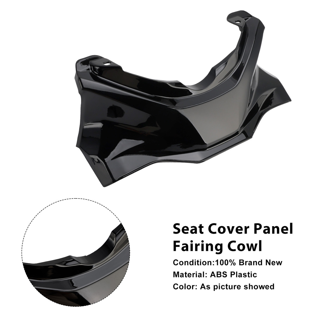 2025-2026 Yamaha YZF-R3 YZF-R25 MT-03 Seat Cover Panel Fairing Cowl Black Generic