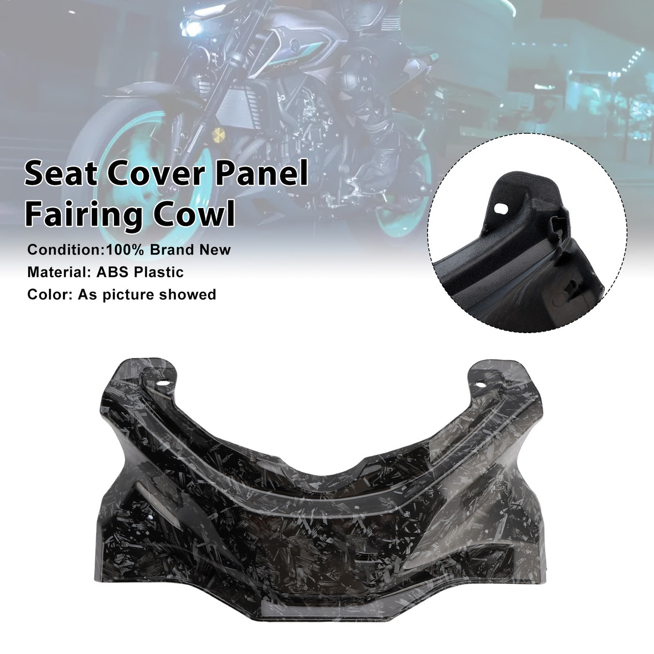 2025-2026 Yamaha YZF-R3 YZF-R25 MT-03 Seat Cover Panel Fairing Cowl Forge Generic
