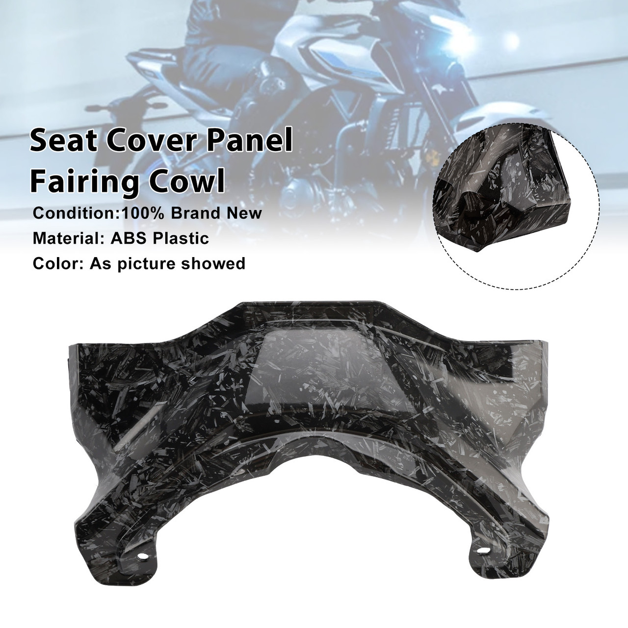 2025-2026 Yamaha YZF-R3 YZF-R25 MT-03 Seat Cover Panel Fairing Cowl Forge Generic