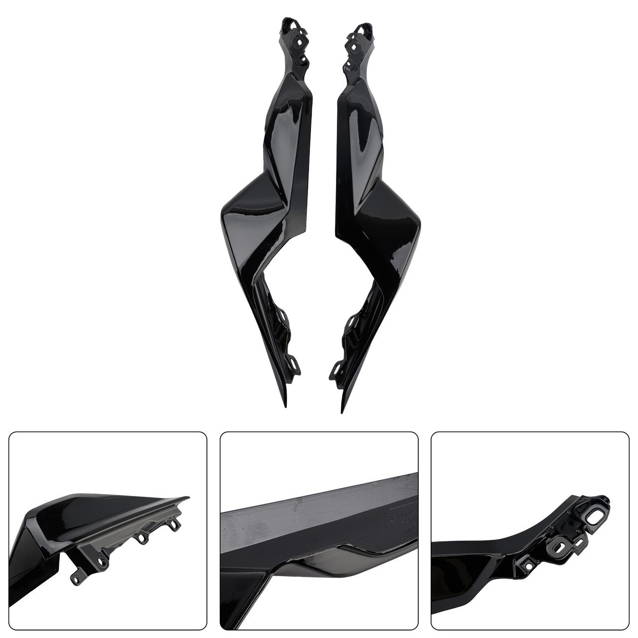 2025-2026 Yamaha YZF-R3 YZF-R25 MT-03 Rear Tail Seat Side Cover Black Generic