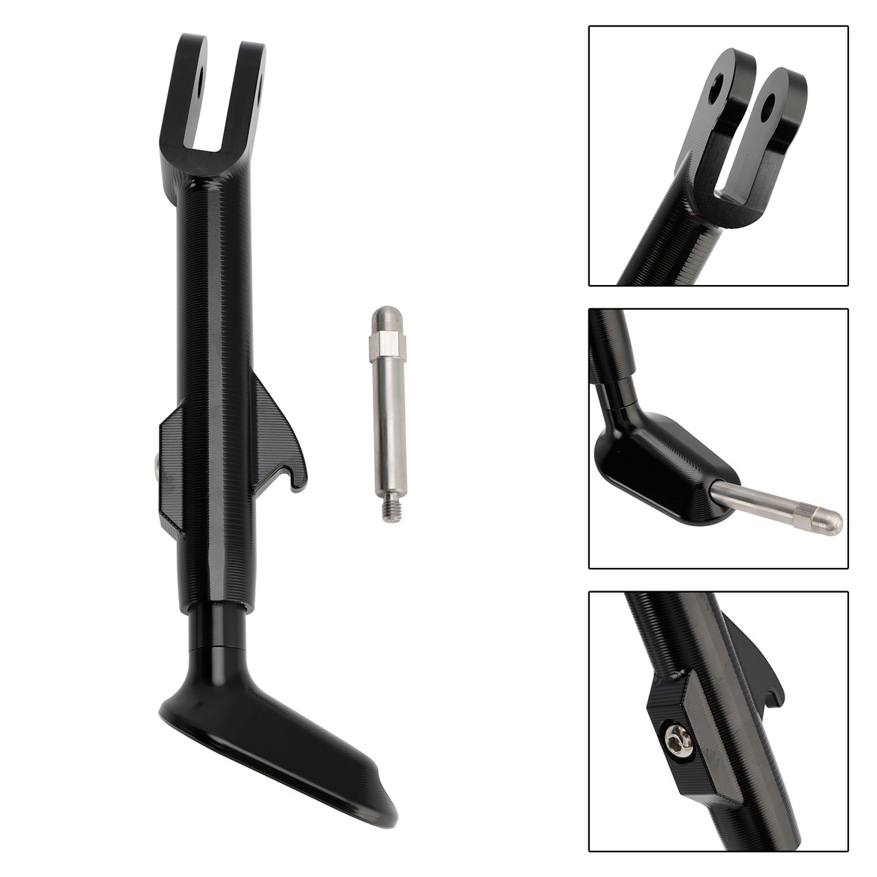 2022-2025 Yamaha XSR900 Motorcycle Foot Side Stand Kickstand Black Generic
