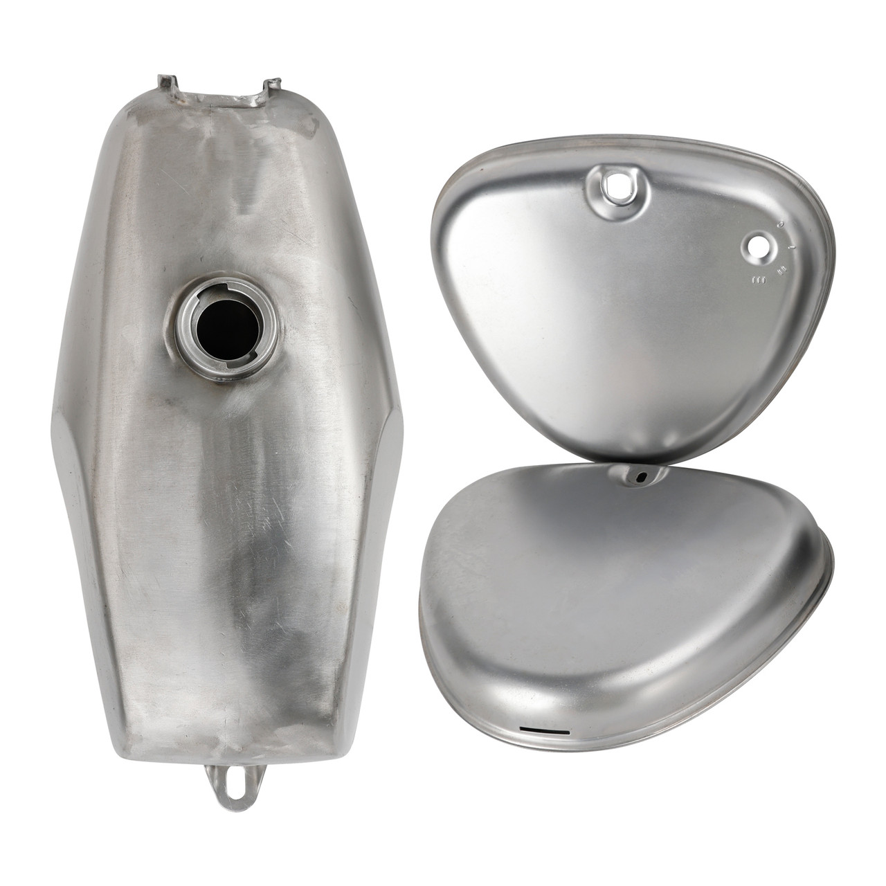 Simson S50 S51 S70 Fuel Tank and Side Cover set Unpainted Generic