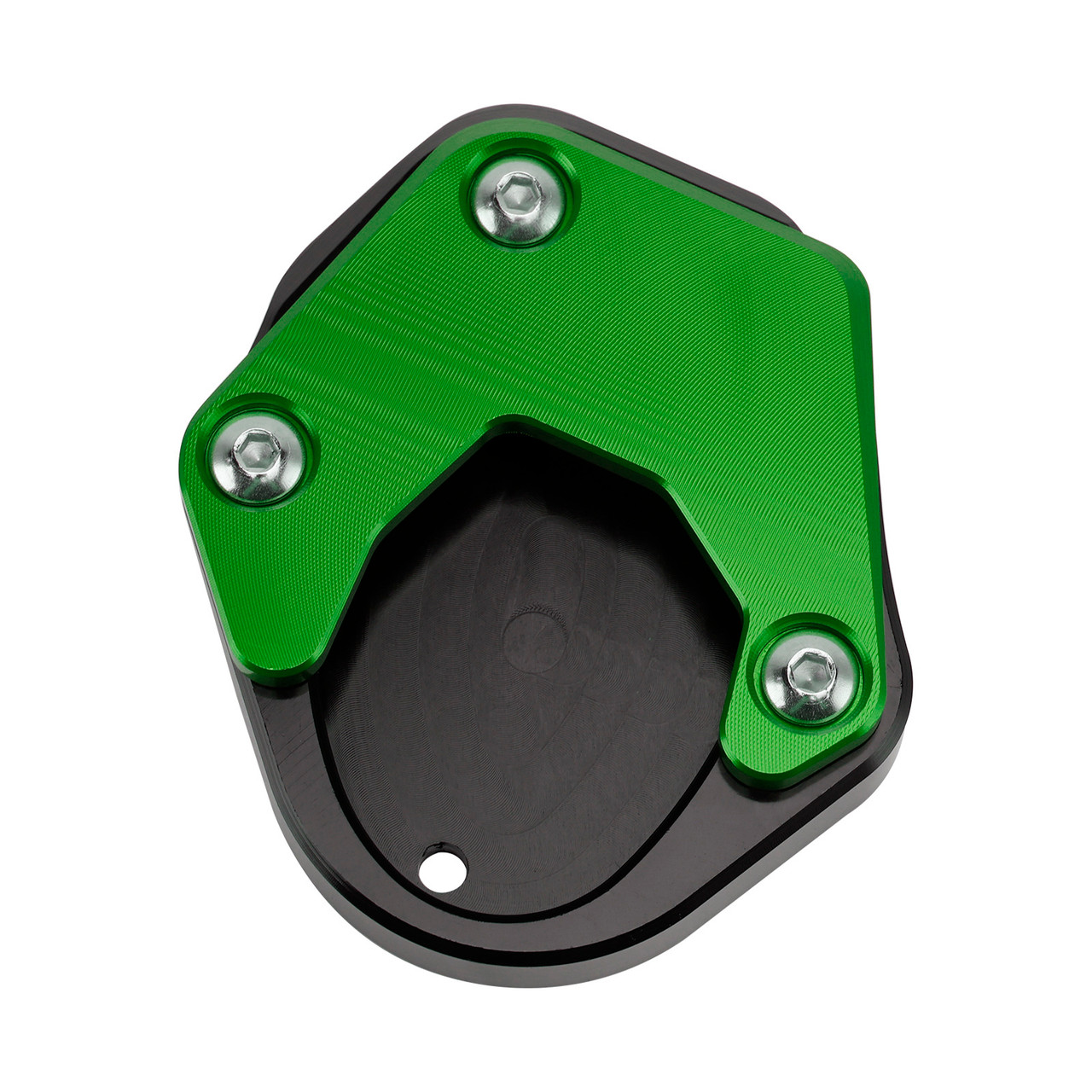 2020-2023 KAWASAKI KLX2301SR Extension Kickstand Side Enlarger Pad Cnc Green Generic