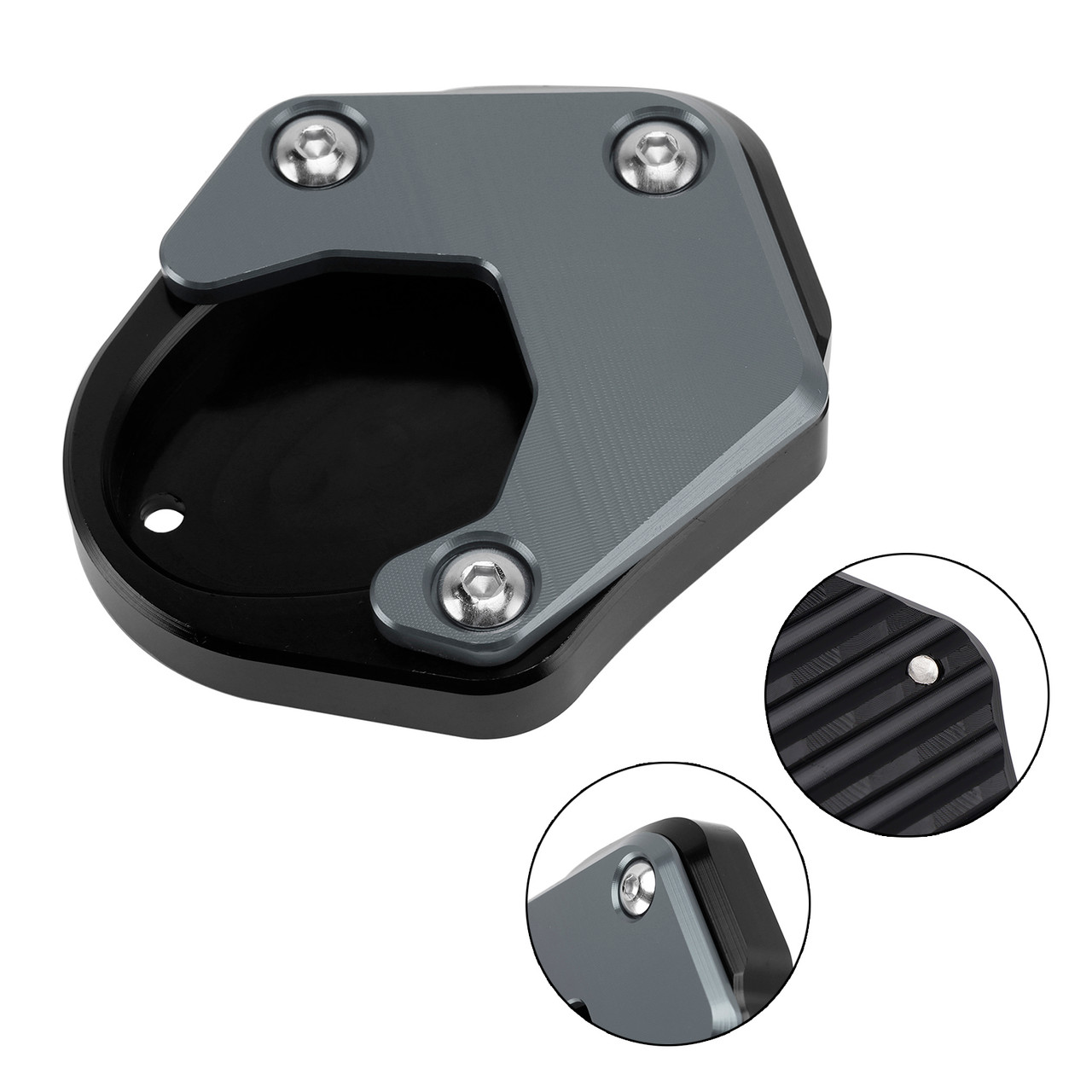 2020-2023 KAWASAKI KLX2301S Extension Kickstand Side Enlarger Pad Cnc Titanium Generic