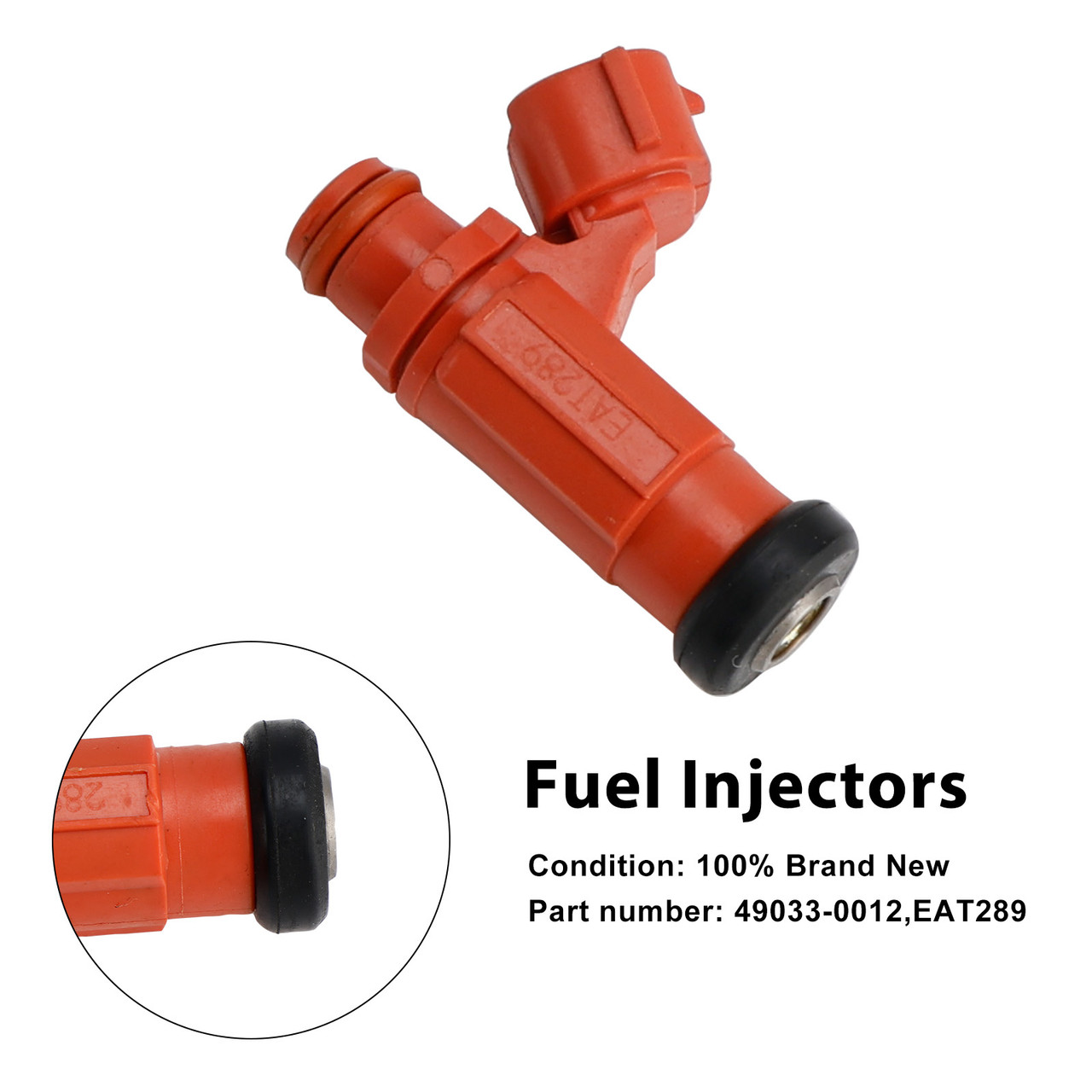 2012-2014 Kawasaki Versys 1000 Fuel Injectors 49033-0012 EAT289 Generic