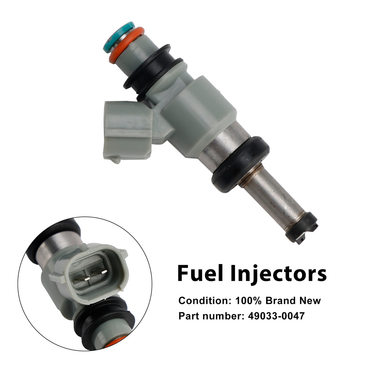 2023-2024 Kawasaki Eliminator (EL450) Fuel Injectors 49033-0047 Generic