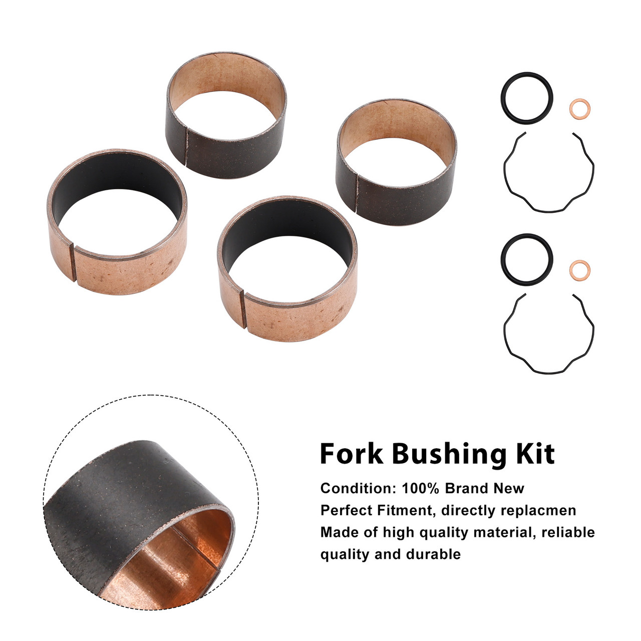 1988-2007 Honda VT600C Shadow Fork Bushing Kit 38-6100 Generic