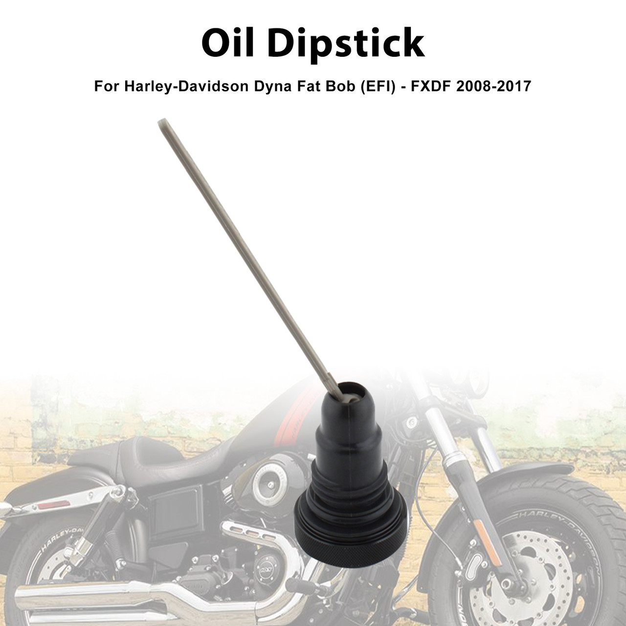 2006-2017 Harley-Davidson Dyna Oil Dipstick Tank Cap Plug 0710