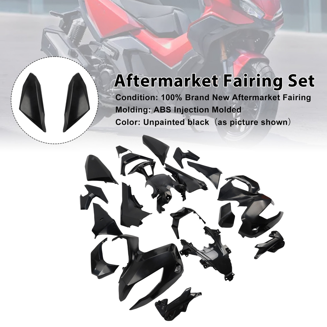 2022-2025 Honda ADV350 Aftermarket Fairing Set