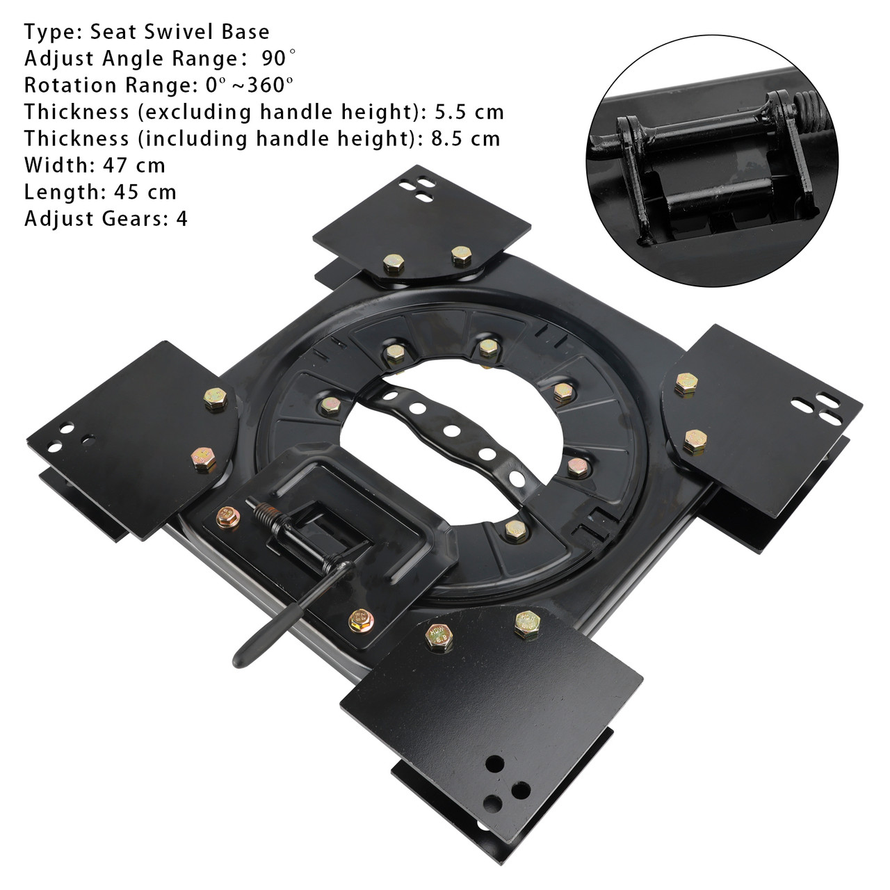 Mercedes Sprinter Seat Swivel Base Turntable Rotatable Generic