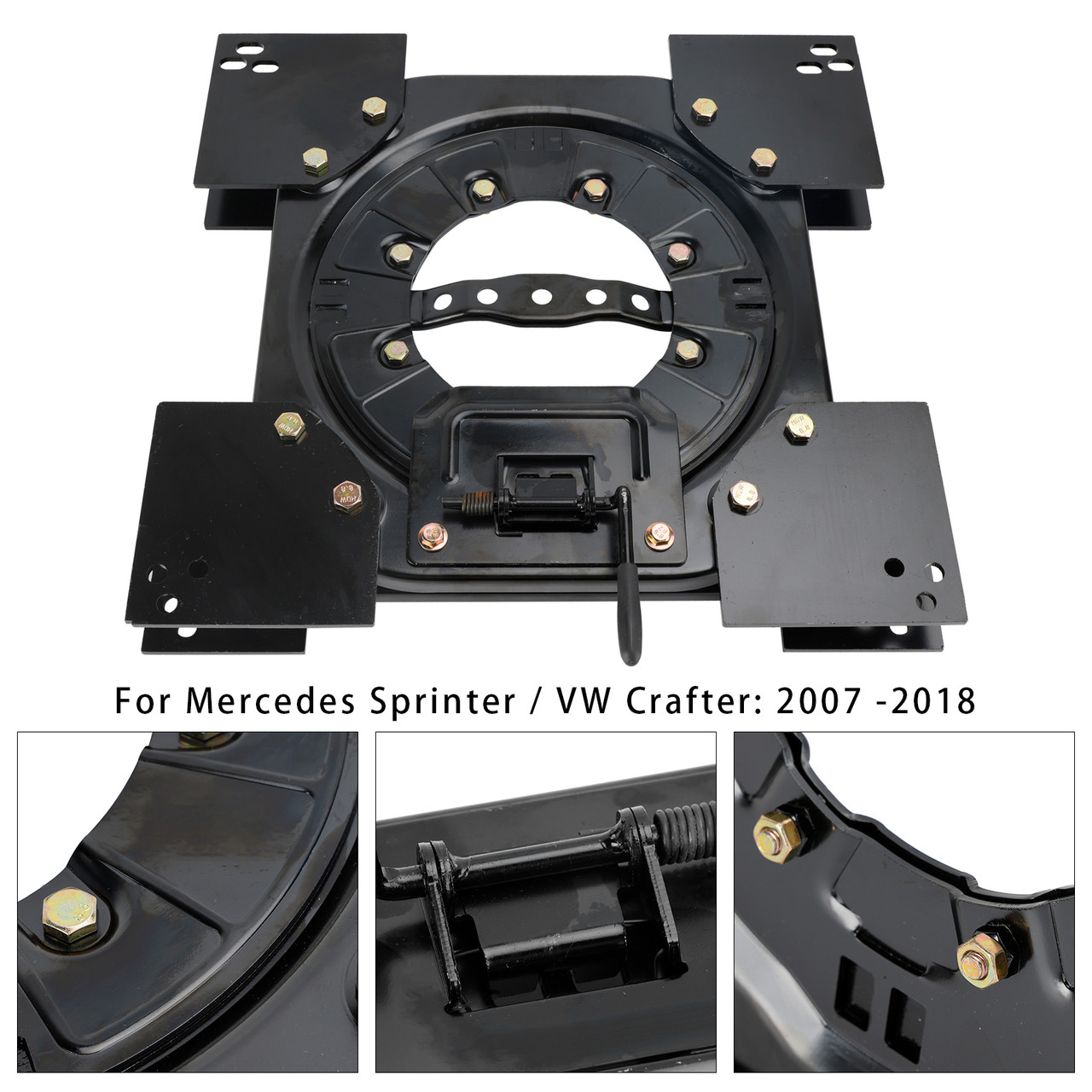 Mercedes Sprinter Seat Swivel Base Turntable Rotatable Generic