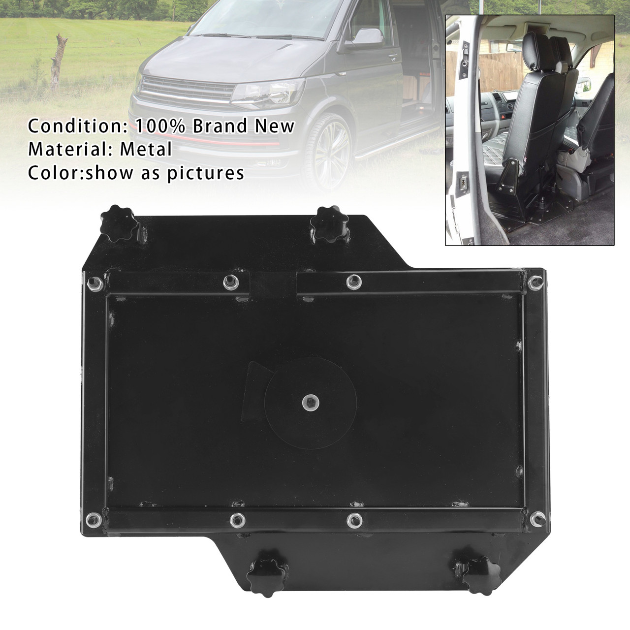 VW T5 T6 Transporter Camper Van Double Seat Swivel Base Generic